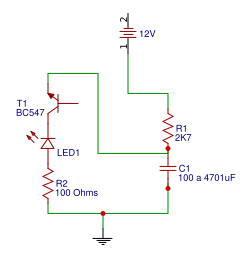 Pisca LED com Transistor